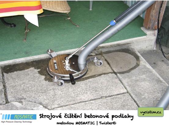 Čištění minerálních podlah