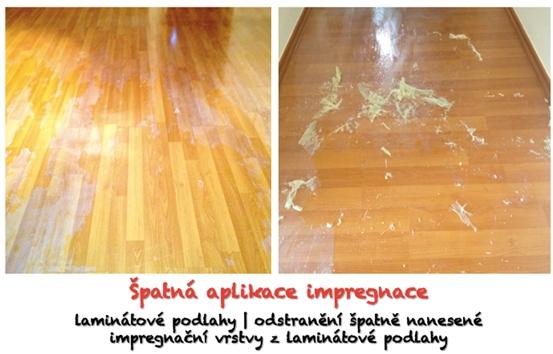 Čištění laminátové podlahy