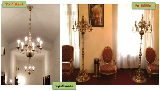 Servis a opravy lustrů