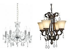 Čištění lustrů a mytí světel