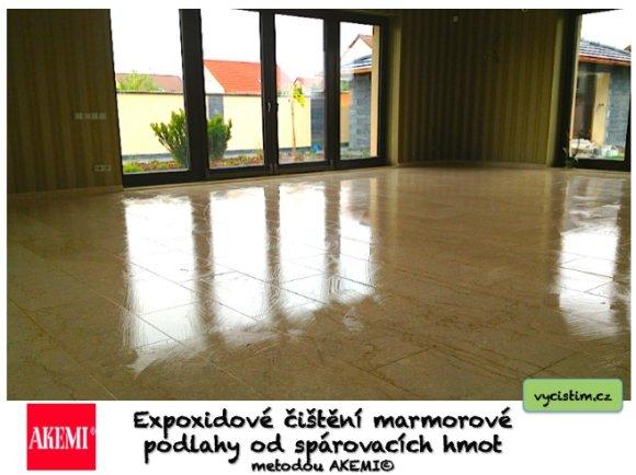 Čištění mramorových obkladů