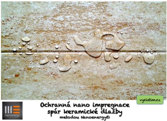 Nano impregnace spár