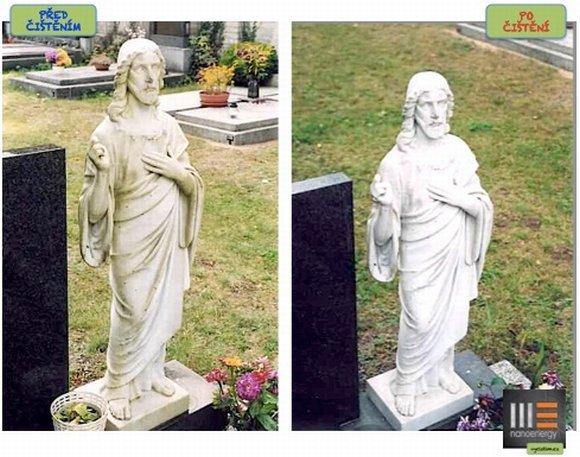 Čištění pískovcových pomníků