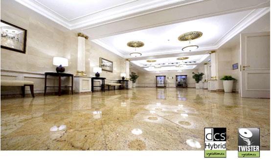 Renovace a čištění žulových podlah