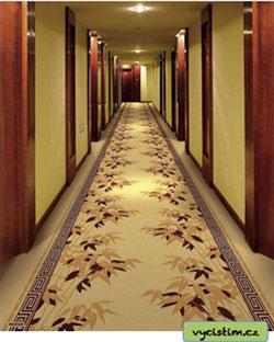 Hloubkové čištění koberců