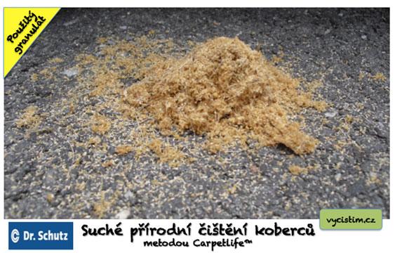 Certifikované suché čištění koberců