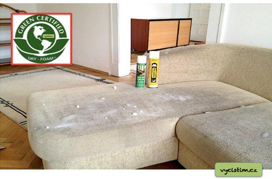 Ekologické čištění sedaček suchou cestou