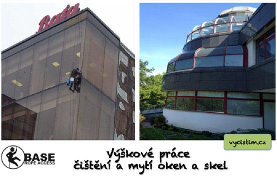 Výškové odstranění graffiti